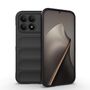 Kunststoff f�r Xiaomi Poco F8 Pro TPU Flanell Magic Shield Schwarz