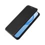 F�r Xiaomi Poco F8 Pro Carbon Textur Design Flip Schutzh�lle Schwarz