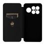 F�r Xiaomi Poco F8 Ultra Carbon Textur Design Flip Schutzh�lle Schwarz