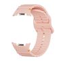 F�r Samsung Galaxy Watch 8 / 8 Classic Wellen Silikon Armband Rosa