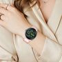 F�r Google Pixel Watch 4 / 3 / 2 / 1 41mm Leder Ersatz Armband Rosa