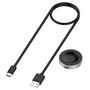 F�r Huawei Watch GT 6 / GT 6 Pro Magnet Split Ladekabel 1m Schwarz
