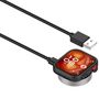 F�r Huawei Watch GT 6 / GT 6 Pro Magnet Split Ladekabel 1m Schwarz