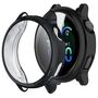 F�r Garmin Vivoactive 6 Electroplated TPU Full Schutz H�lle Schwarz