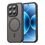 MagSafe f�r Xiaomi 17 ShadowGuard Hybrid Frosted Kameraschutz Schwarz