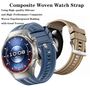 F�r Huawei Watch GT 6 Pro Silikon Armband Schnellverschluss Schwarz