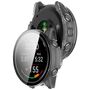 F�r Garmin Forerunner 570 47mm Kunststoff H�lle + 9H Glas Transparent