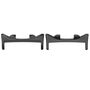 F�r Honor Watch Fit 2x Metall Verbindungsst�ck Band Connector Schwarz