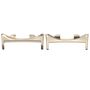 F�r Honor Watch Fit 2x Metall Verbindungsst�ck Band Connector Beige