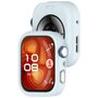 F�r Huawei Watch Fit 4 Soft Silikon Schutz H�lle Geh�use Hellblau