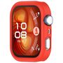 F�r Huawei Watch Fit 4 Soft Silikon Schutz H�lle Geh�use Rot