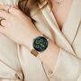 F�r Google Pixel Watch 4 / 3 45mm Leder Premium Ersatz Armband Braun