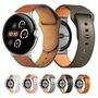 Leder Armband f�r Google Pixel Watch 4 / 3 45mm Premium Faltschlie�e Ersatz Band