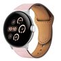 Leder Armband f�r Google Pixel Watch 4 / 3 45mm Premium Faltschlie�e Ersatz Band