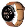 Leder Armband f�r Google Pixel Watch 4 / 3 45mm Premium Faltschlie�e Ersatz Band