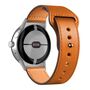 Leder Armband f�r Google Pixel Watch 4 / 3 45mm Premium Faltschlie�e Ersatz Band