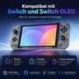 F�r Nintendo Switch 6-Achsen Motion Controller mit RGB Schwarz