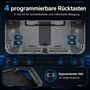 F�r Nintendo Switch 6-Achsen Motion Controller mit RGB Schwarz