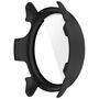 F�r Garmin Vivoactive 6 Kunststoff H�lle + 9H Hart Glas Matt Schwarz