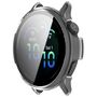 F�r Garmin Vivoactive 6 Kunststoff H�lle + 9H Hart Glas Transparent