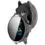 F�r Garmin Vivoactive 6 Kunststoff H�lle + 9H Hart Glas Transparent