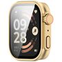 F�r Xiaomi Redmi Watch 6 Schutzglas H�lle im Ultra 3 Design Gold