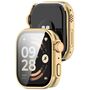 F�r Xiaomi Redmi Watch 6 Schutzglas H�lle im Ultra 3 Design Gold