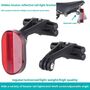 F�r AirTag / SmartTag Tracker Fahrrad Halter mit Reflektor