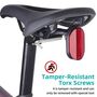 F�r AirTag / SmartTag Tracker Fahrrad Halter mit Reflektor