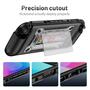 F�r Nintendo Switch 2 Hybrid TPU + PC Schutzh�lle Kartenfach Schwarz