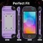F�r Nintendo Switch 2 Anti-Rutsch Hybrid Schutzh�lle Lila
