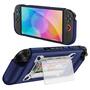 F�r Nintendo Switch 2 Anti-Rutsch Hybrid Schutzh�lle Blau
