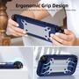 F�r Nintendo Switch 2 Anti-Rutsch Hybrid Schutzh�lle Blau