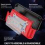 F�r Nintendo Switch 2 Anti-Rutsch Hybrid Schutzh�lle Rot