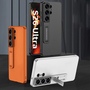 F�r Samsung Galaxy S26 Ultra 5G St�nder Schutz Handy H�lle Orange