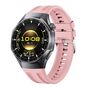 F�r Huawei Watch GT 6 Pro Silikon Armband Seamless Dual Groove Rosa