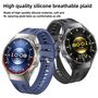 Silikon Armband f�r Huawei Watch GT 6 Pro Seamless Groove Schnellverschluss