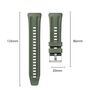 Silikon Armband f�r Huawei Watch GT 6 Pro Seamless Groove Schnellverschluss