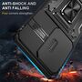 F�r Samsung Galaxy S26 Ultra Sliding Kamera TPU PC Ring H�lle Schwarz