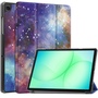 F�r Samsung Galaxy Tab A11+ Plus / A9+ Plus 3folt Smart H�lle Milchstrasse