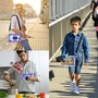 F�r Samsung Galaxy Tab A11 / A9 Outdoor 360 Grad H�lle Tasche Lila