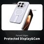 F�r Xiaomi 15T Pro 5G Honeycomb MagSafe K�hl Acryl H�lle Transparent
