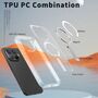 F�r Xiaomi 15T Pro 5G Honeycomb MagSafe K�hl Acryl H�lle Transparent