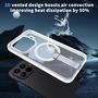 F�r Xiaomi 15T Pro 5G Honeycomb MagSafe K�hl Acryl H�lle Transparent