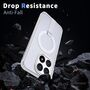 F�r Xiaomi 15T 5G Honeycomb MagSafe K�hl Acryl TPU H�lle Transparent