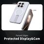 F�r Xiaomi 15T 5G Honeycomb MagSafe K�hl Acryl TPU H�lle Transparent