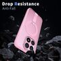 F�r Xiaomi 15T 5G Honeycomb MagSafe K�hlende Acryl TPU H�lle Rosa