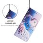 Klapp Schutz Handyh�lle f�r Samsung Galaxy A57 5G Kunstleder Motiv mit Kartenfach & Standfunktion