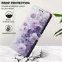 Klapp Schutz Handyh�lle f�r Samsung Galaxy A57 5G Kunstleder Motiv mit Kartenfach & Standfunktion