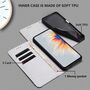 Klapp Schutz Handyh�lle f�r Samsung Galaxy A57 5G Kunstleder Motiv mit Kartenfach & Standfunktion